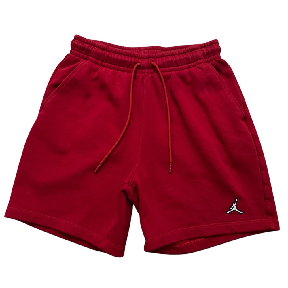 Nike Air Jordan Jumpman Essentials Brooklyn Fleece Shorts Mens Size S Red